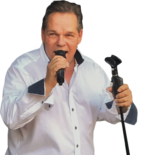 Dieter Grimm live auf der Bühne