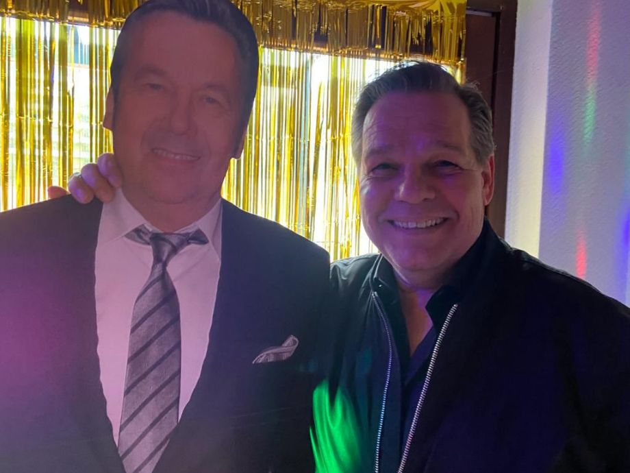 Dieter Grimm auf der Bühne